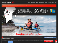 Screenshot der Domain scandinavienurlaub.de