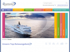 Screenshot der Domain scandinavische-reiseagentur.de