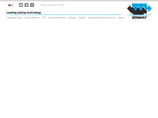 Screenshot der Domain schaaf-gmbh.com