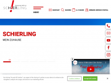 Screenshot der Domain schierling.de