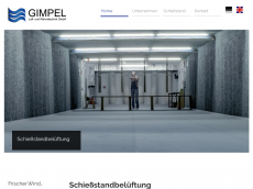 Screenshot der Domain schiessstandbelueftung.de