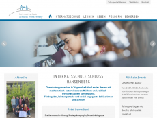 Screenshot der Domain schloss-hansenberg.de