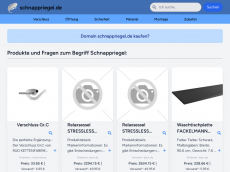 Screenshot der Domain schnappriegel.de