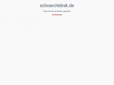 Screenshot der Domain schnarchklinik.de