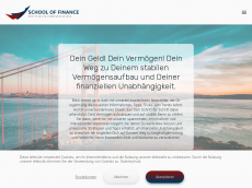 Screenshot der Domain school-of-finance.de