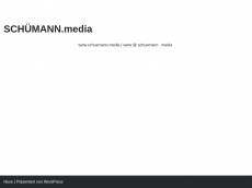 Screenshot der Domain schuemann-media.de