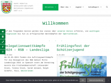 Screenshot der Domain schuetzen-alfter.de