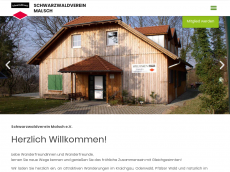 Screenshot der Domain schwarzwaldverein-malsch.de