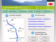 Screenshot der Domain schwarzwaldverein-murgtal.de