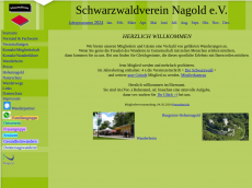 Screenshot der Domain schwarzwaldverein-nagold.de