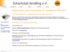 Screenshot der Domain scsendling.de
