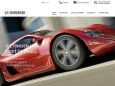 Screenshot der Domain seeberger-rohrhandel.de