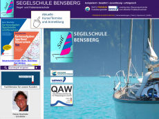 Screenshot von segelschulebensberg.de