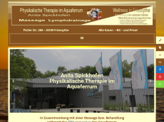 Screenshot der Domain sehende-haende.de