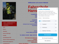 Screenshot der Domain seiler-fahrschule.de