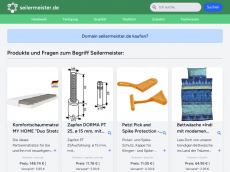 Screenshot der Domain seilermeister.de