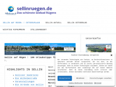 Screenshot der Domain sellinruegen.de