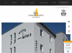 Screenshot der Domain servicehotel-gewuerzmuehle.de