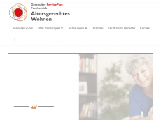 Screenshot von serviceplus-bw.de