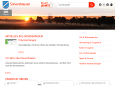 Screenshot der Domain sievershausen.de