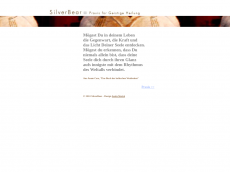 Screenshot der Domain silverbear.de