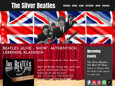 Screenshot der Domain silverbeatles.de