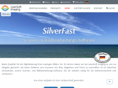 Screenshot der Domain silverfast.de