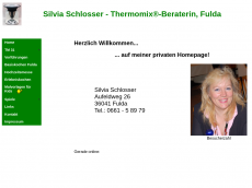 Screenshot der Domain silvia-schlosser.de