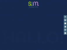 Screenshot der Domain sim-marketing.com