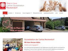 Screenshot der Domain sozialstation-reckendorf.de