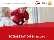 Screenshot der Domain sozialstation-strausberg.de