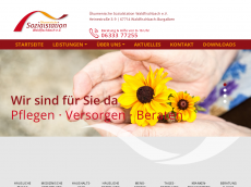 Screenshot der Domain sozialstation-waldfischbach.de