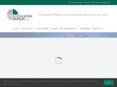 Screenshot der Domain sozialwerk-simssee.de