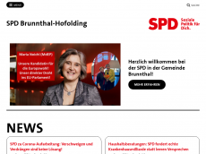 Screenshot der Domain spd-brunnthal-hofolding.de