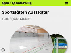 Screenshot der Domain sport-spacho.de