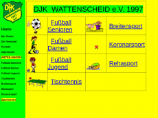 Screenshot der Domain sportverein-djk-wattenscheid.de