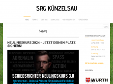 Screenshot der Domain srg-kuenzelsau.de