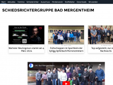 Screenshot der Domain srg-mergentheim.de