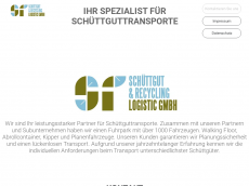 Screenshot der Domain srlogistik.de