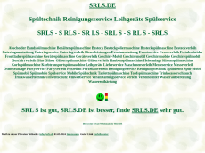 Screenshot der Domain srls.de