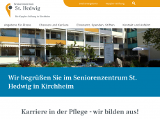 Screenshot der Domain st-hedwig-kirchheim.de