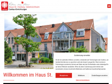 Screenshot der Domain st-hedwig-veitshoechheim.de