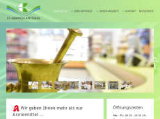 Screenshot der Domain st-heinrich-apotheke.de