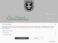 Screenshot der Domain st-heinrich-bruderschaft.de
