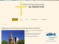 Screenshot der Domain st-heinrich-kiel.de