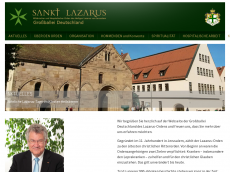 Screenshot der Domain st-lazarus-orden.de
