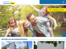 Screenshot der Domain st-leon-rot.de