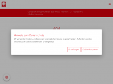 Screenshot der Domain st-lioba.de