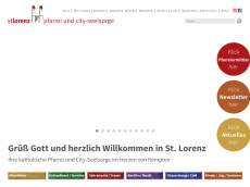 Screenshot der Domain st-lorenz-kempten.de