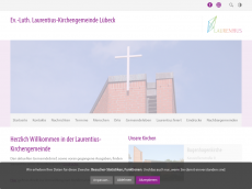 Screenshot der Domain st-lorenz-luebeck.de